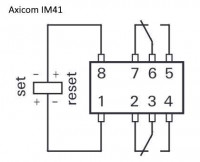 Схема реле Axicom IM41