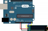 Підключення OLED дисплея SSD1306 128х32 до Arduino UNO