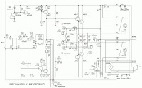 &quot;Амфитон У-002&quot; cтерео Hi-Fi (схема підсилювача потужності)